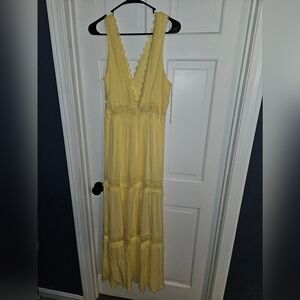 Beautiful Bohemian Yellow Dress